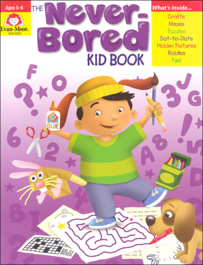Never-Bored Kid Book, Ages 5-6