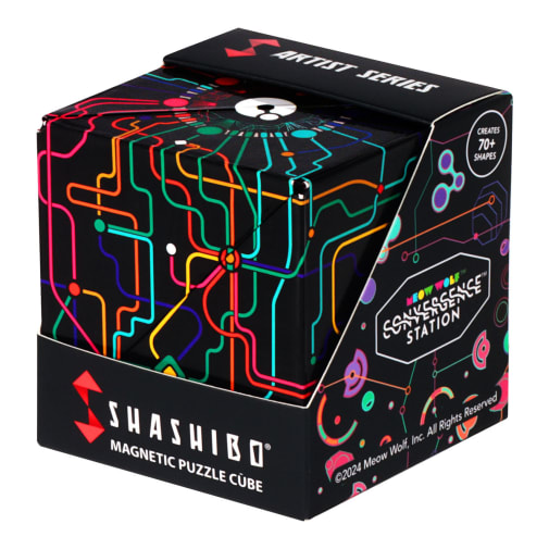 Shashibo Magnetic Puzzle Cube - QDot (Meow Wolf Series)