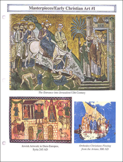 Classical Approach Masterpiece Cards Course III Early Christian Art