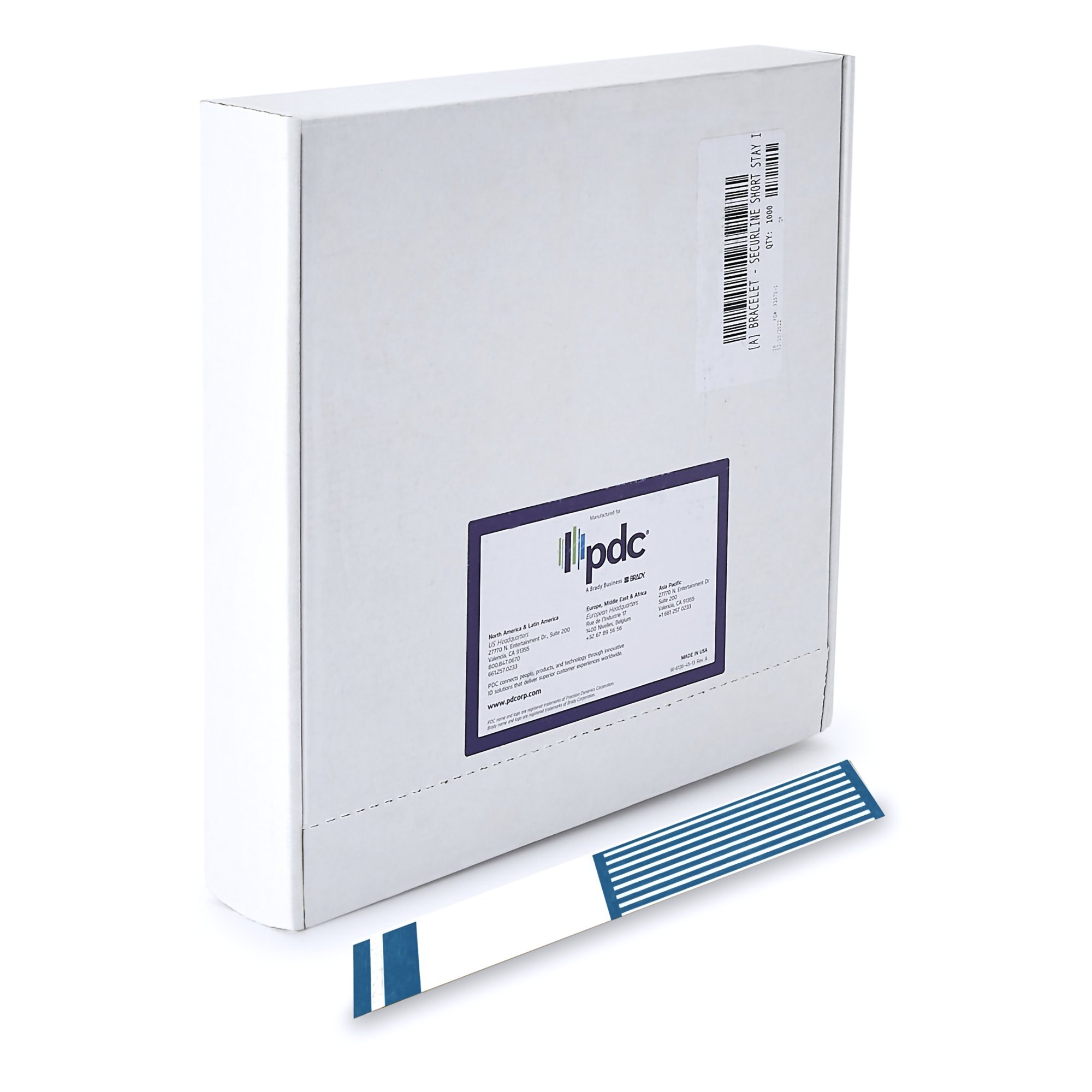 ShortStay Identification Band, 12  13 Inch, Blue MK 204474