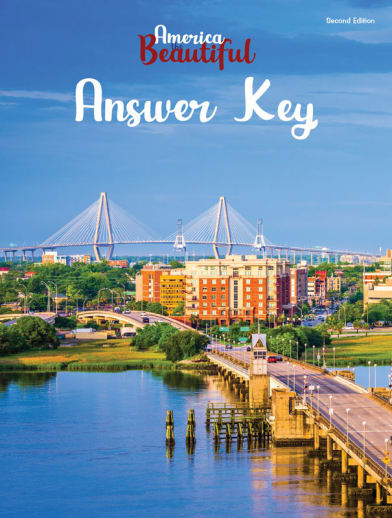 America the Beautiful Answer Key (2020)