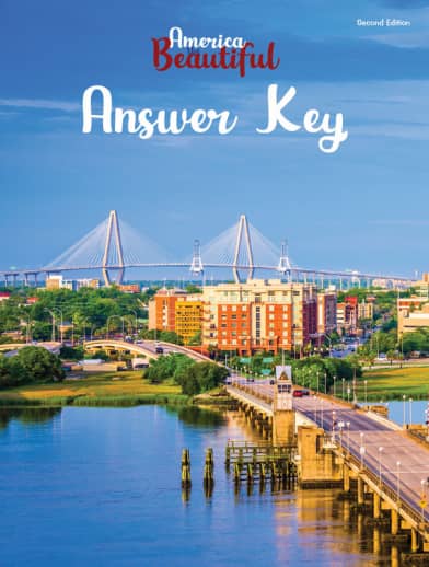 America the Beautiful Answer Key (2020)