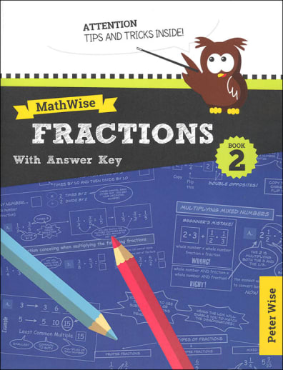 MathWise Fractions Book 2 with Answer Key
