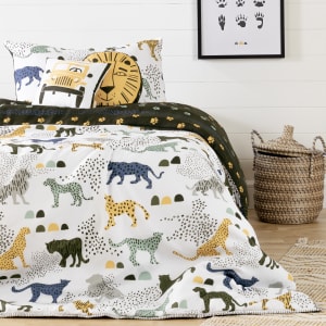 Dreamit - Kids Bedding Set Safari Wild Cats