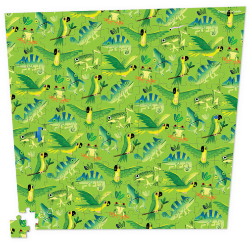 Almost Impossible Puzzle - Jungle Jive (144 pieces)