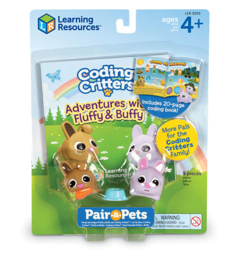 Coding Critters Pair-A-Pets: Fluffy & Buffy (Bunnies)