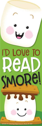 Mashmallow Scented Bookmark