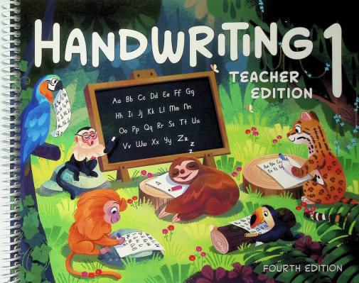 Handwriting 1 Teacher Edition 4th Edition