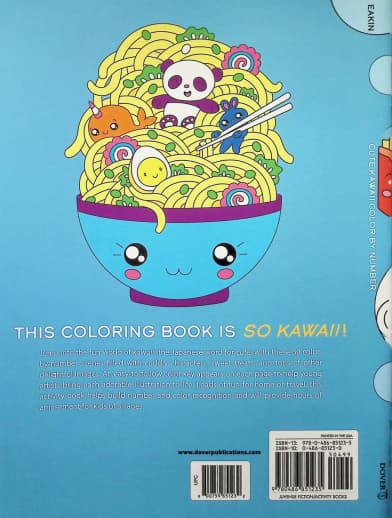 Cute Kawaii Color by Number