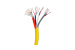 1000ft Access Control Cable, CMP Plenum Rated, Yellow (18AWG/4C + 22AWG/4C + 22AWG/2C + 22AWG/6C)
