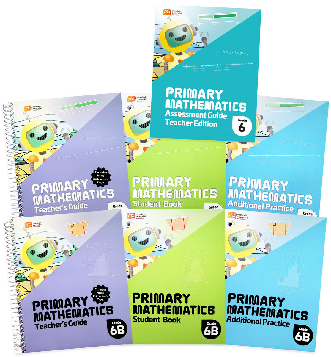 Primary Math 2022 Grade 6 Full-Year Set
