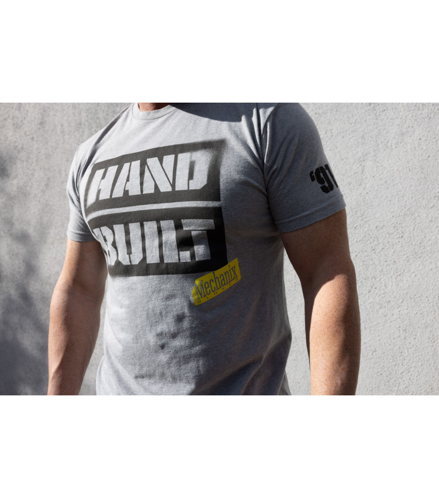 Hand Built T-Shirt, Grey, large image number 1