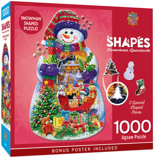 Snowman Spectacle Puzzle (1000 piece)
