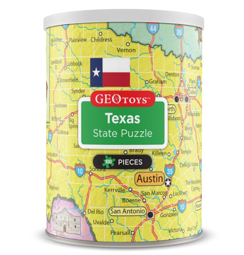Texas Mini Puzzle - 100 pieces