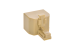 RJ11 (6P4C) Modular T Adapter – 1 Male to 2 Female Splitter, Ivory Color