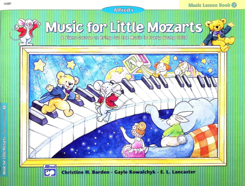 Music for Little Mozarts Music Lesson Book 2