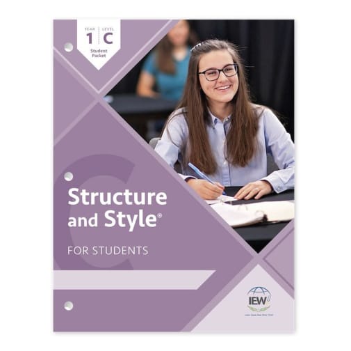 Structure and Style for Students: Year 1 Level C Student Packet only