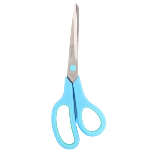 Scissors Soft Grip Round Tip #8 - Blue