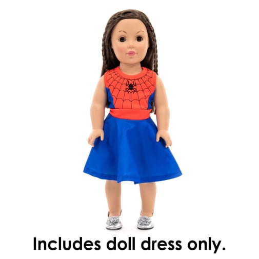 Doll Dress Spider Twirl