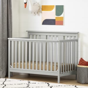 Cotton Candy - Baby Crib 4 Heights with Toddler Rail Cotton Candy - Baby Crib 4 Heights with Toddler Rail