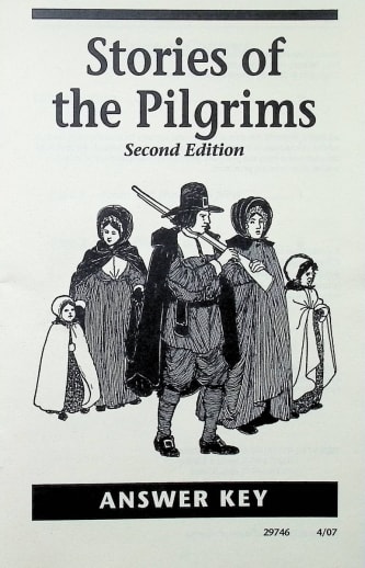 Stories of the Pilgrims Answer Key
