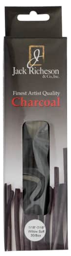 Jack Richeson Finest Artist Quality Chacoal Willow Soft - 30 count