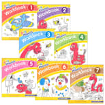 Finger Phonics Set of Books 1-7 w/ Print Ltrs