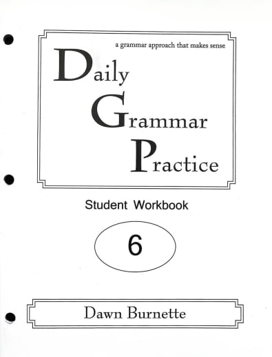 Daily Grammar Practice Student Workbook Grade 6