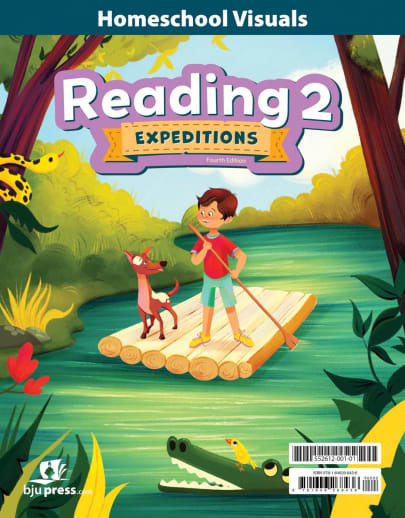 BJU Press Reading 2 Homeschool Visual Aids 4th Edition