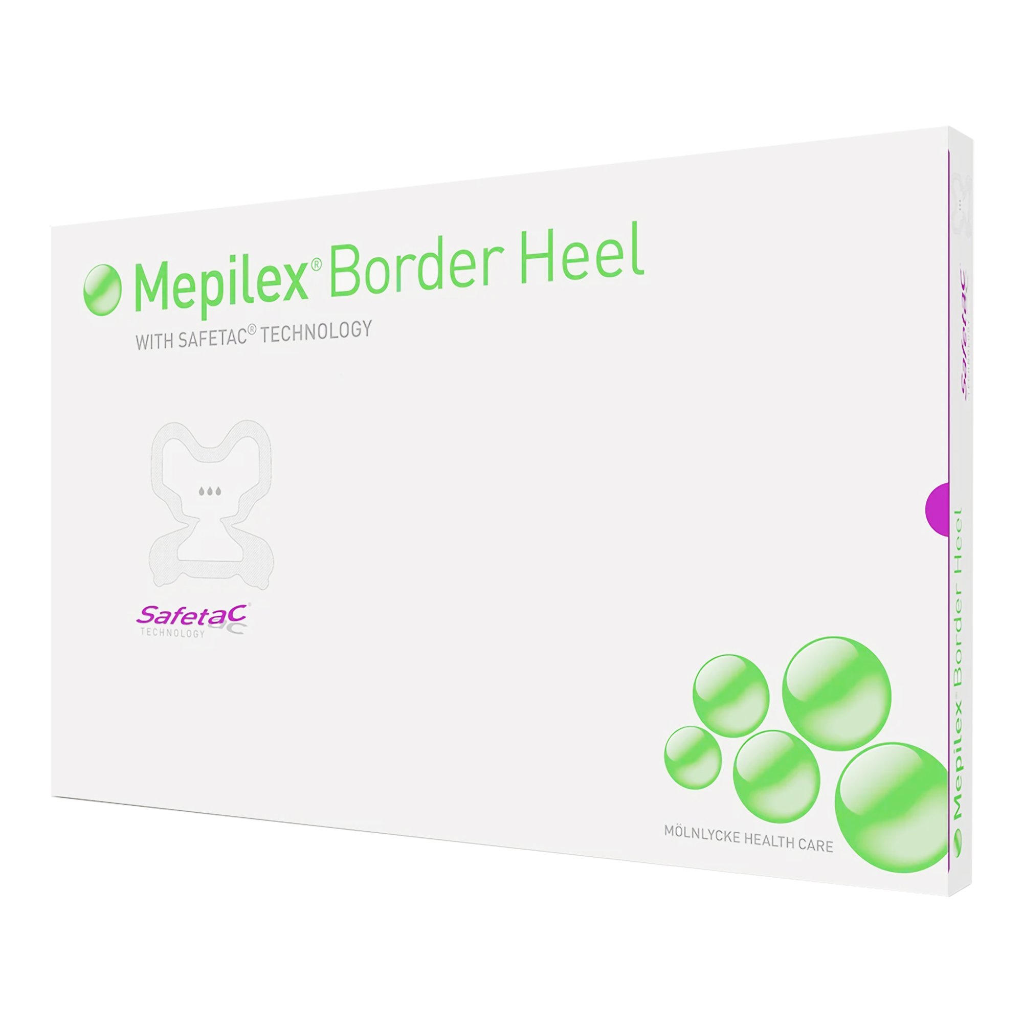 Mepilex Border Heel Foam Dressing, 8-3/5 x 9 Inch MK 1061939