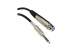 Microphone Cable XLR 3P Female to 1/4in TRS Stereo Male, Balanced Audio, Black, 6Ft