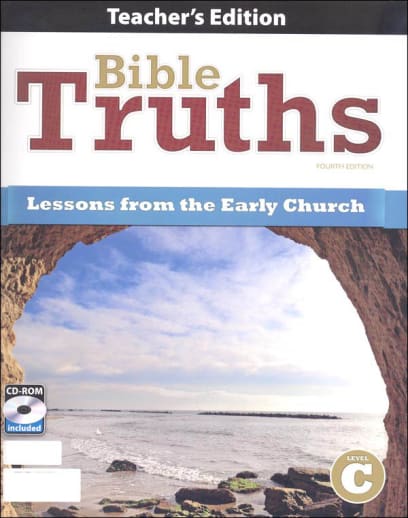 BJU Press Bible Truths C Teacher Edition Book & CD 4th Edition