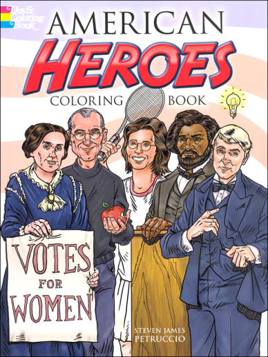American Heroes Coloring Book