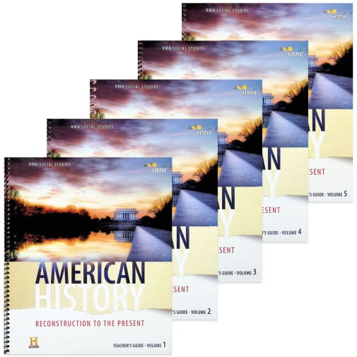 American History: Reconstruction to the Present Teacher Guide Bundle (2018)