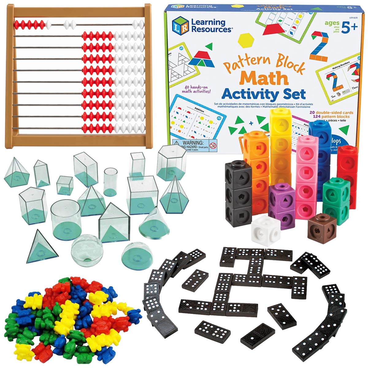 Math Mammoth Kindergarten Manipulative Package