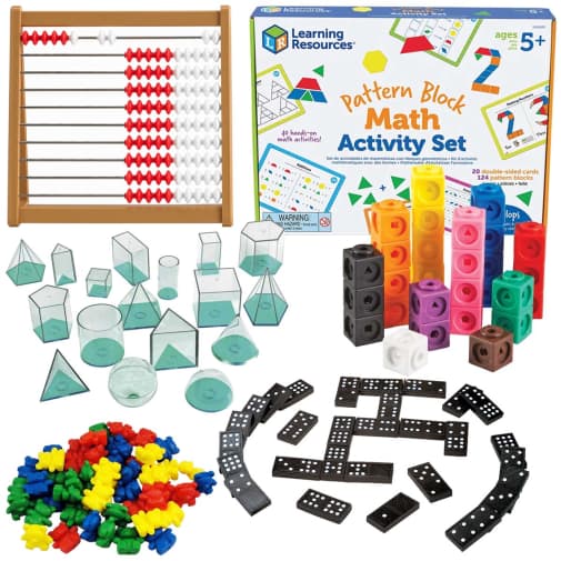 Math Mammoth Kindergarten Manipulative Package