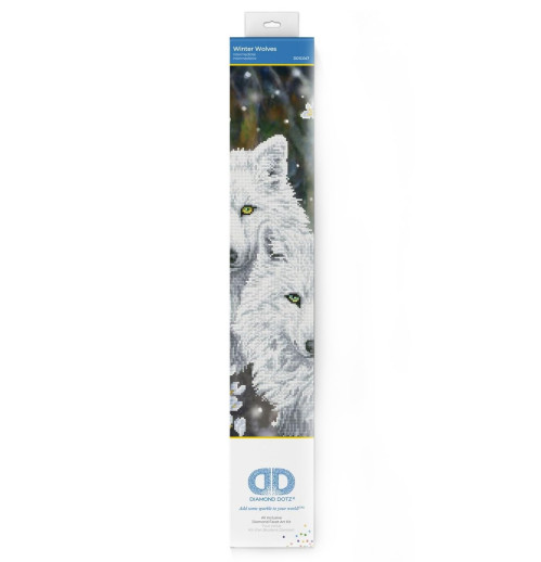 Winter Wolves Diamond Dotz Kit (Advanced) Winter Wolves Diamond Dotz Kit (Advanced)