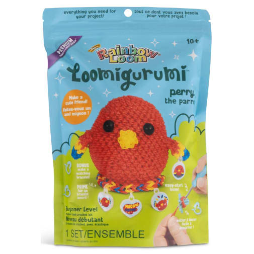 Rainbow Loom Loomigurumi Kit - Perry the Parrot