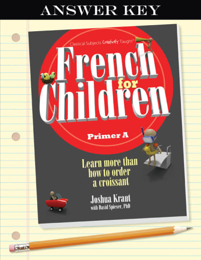 French for Children Primer A Answer Key
