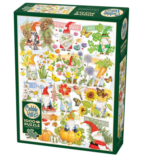 Cobble Hill Happy Gnome Life Puzzle (1000 piece)