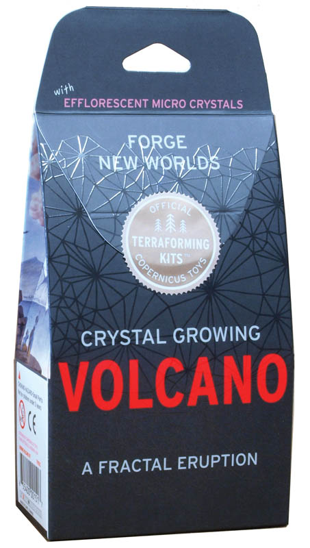 Volcano Island Crystal Growing Kit, Crystals