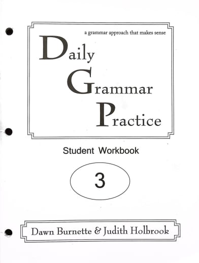 Daily Grammar Practice Student Workbook Grade 3