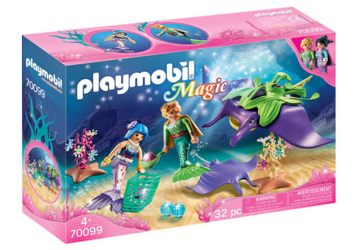 Playmobil Pearl Collectors with Manta Ray