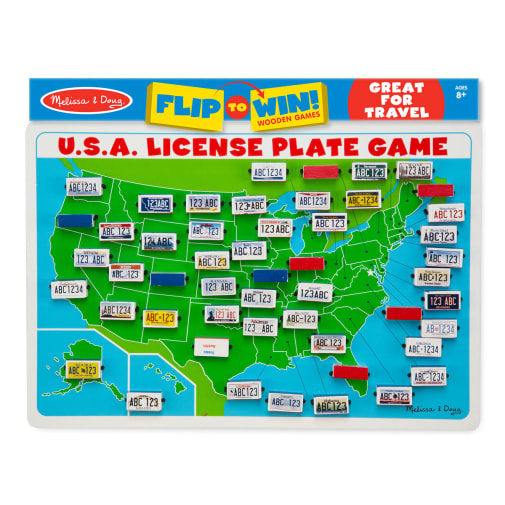 Melissa & Doug USA License Plate Game