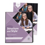IEW Structure and Style for Students: Year 1 Level C Binder & Student Packet