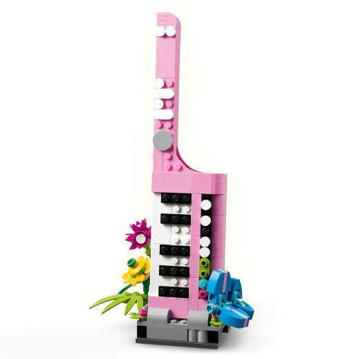 スターターパック 9枚入り 簡単取付 1680万色 RGBCWマルチカラー LEGO Creator Typewriter with Flowers (31169)