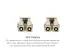 LC-LC 100 Gigabit Multimode Duplex 50/125 OM5 UPC Fiber Optic Cable, 1M