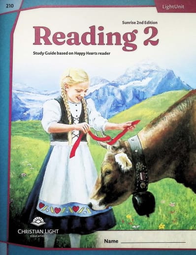 Christian Light Happy Hearts Reading 210 LightUnit Sunrise 2ED