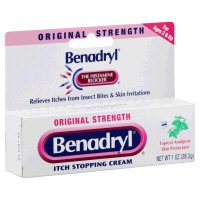 Benadryl Itch Stopping Cream Original Strength MK 783324
