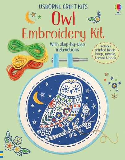 Owl Embroidery Kit (Usborne Embroidery Kit)
